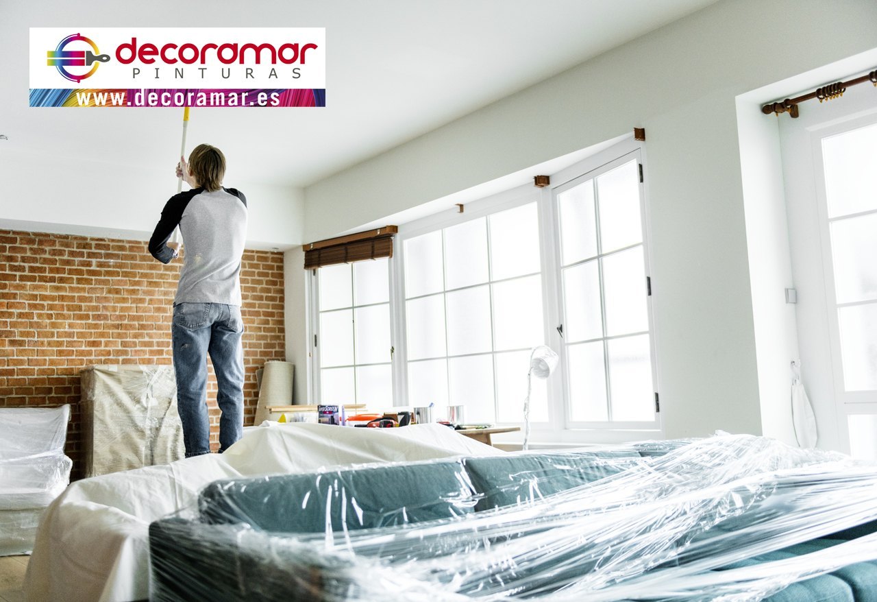 ¿Cómo pintar correctamente el techo?